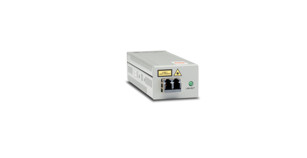 ALLIED AT-DMC1000/LC-50 Desktop Mini Media Converter, 1000TX to 1000SX LC Connec
