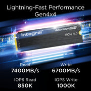 2TB - SSD M.2 2280 NVME 1.4ePCIe Gen4