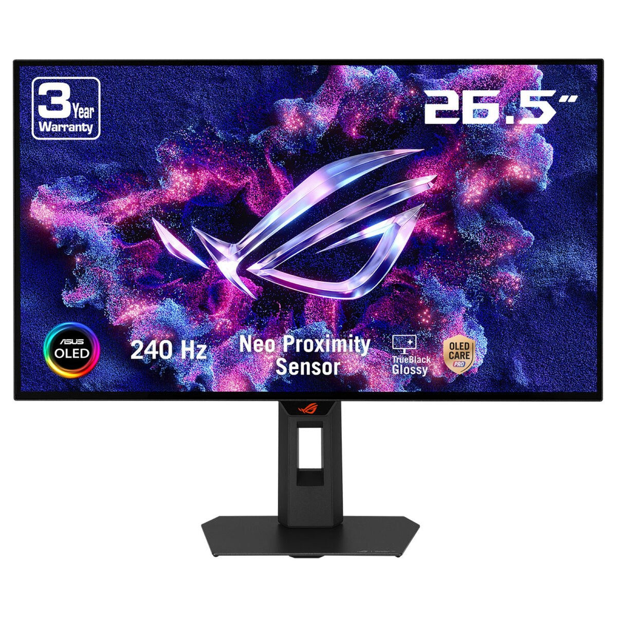 "ASUS ROG Strix OLED XG27AQDMGR écran plat de PC 67,3 cm (26.5"") 2560 x 1440 pixels Quad HD Noir"