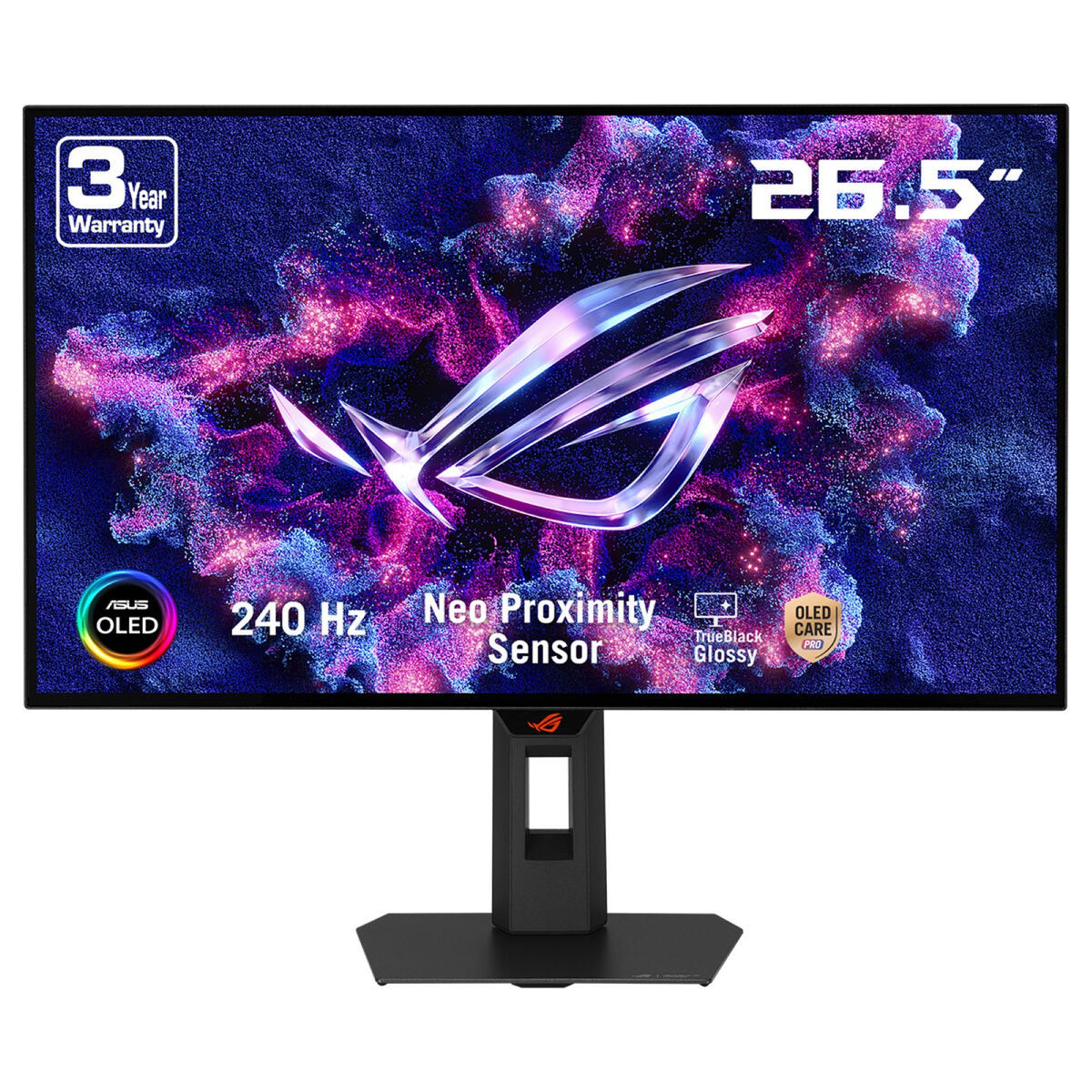 "ASUS ROG Strix OLED XG27AQDMGR écran plat de PC 67,3 cm (26.5"") 2560 x 1440 pixels Quad HD Noir"