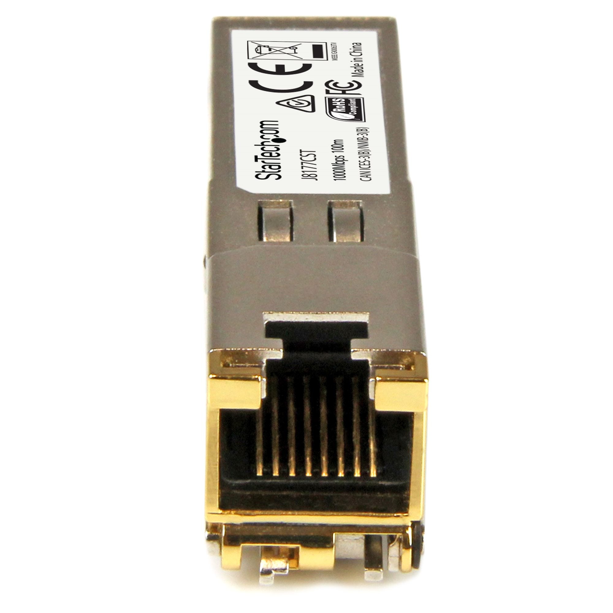 StarTech.com Gb RJ45 Copper SFP -HP J817