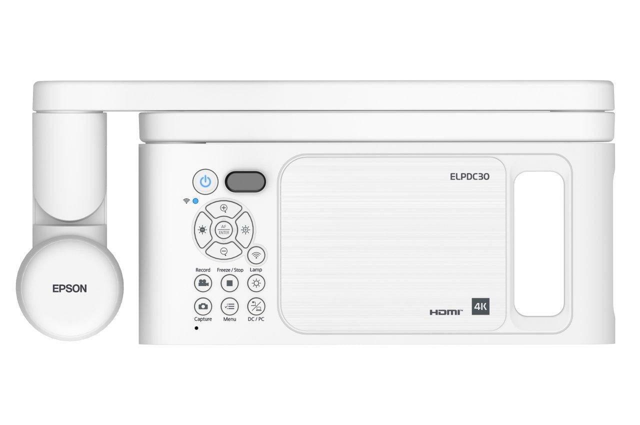 "Epson V12HB09080 caméra de documents Blanc 25,4 / 3,2 mm (1 / 3.2"") CMOS USB/HDMI/Wi-Fi"