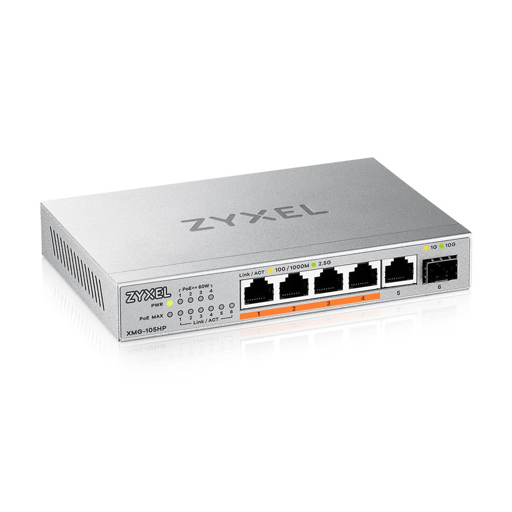 Zyxel XMG-105 5 Port 10/2.5G MultiGig Po