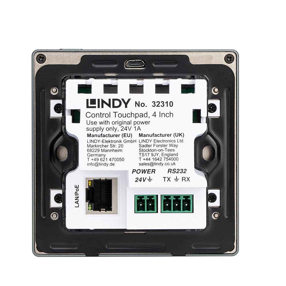 Lindy 32310 Control Touchpad, 4 inch