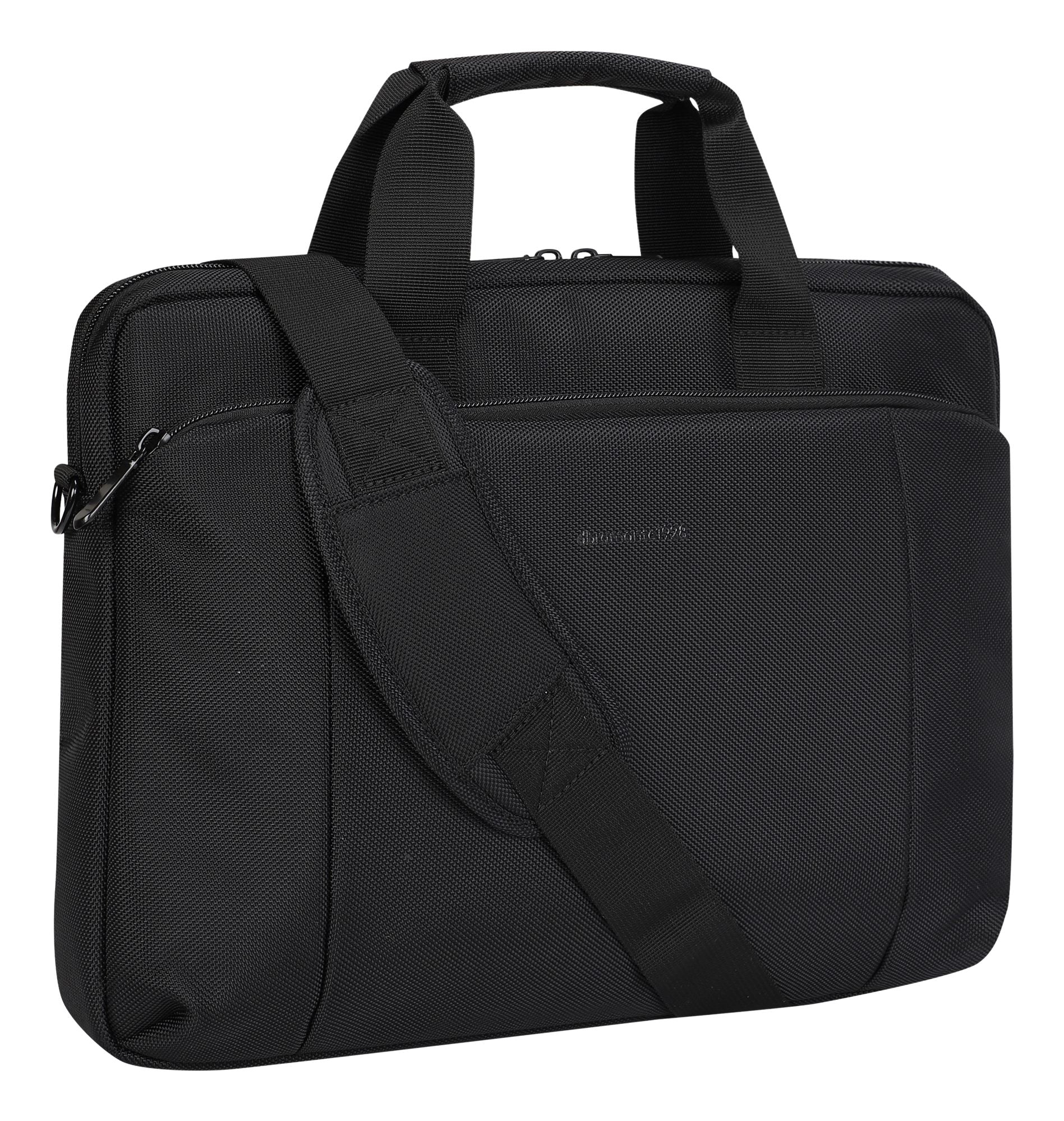 Santa Monica 16 Briefcase Recycled BLK