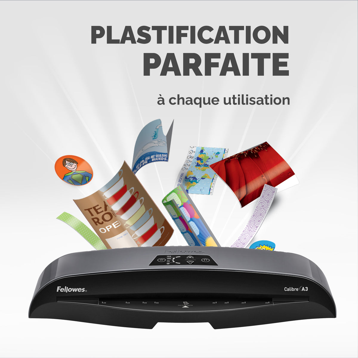 FELLOWES PLASTIFIEUSE CALIBRE A3 - 230V EU