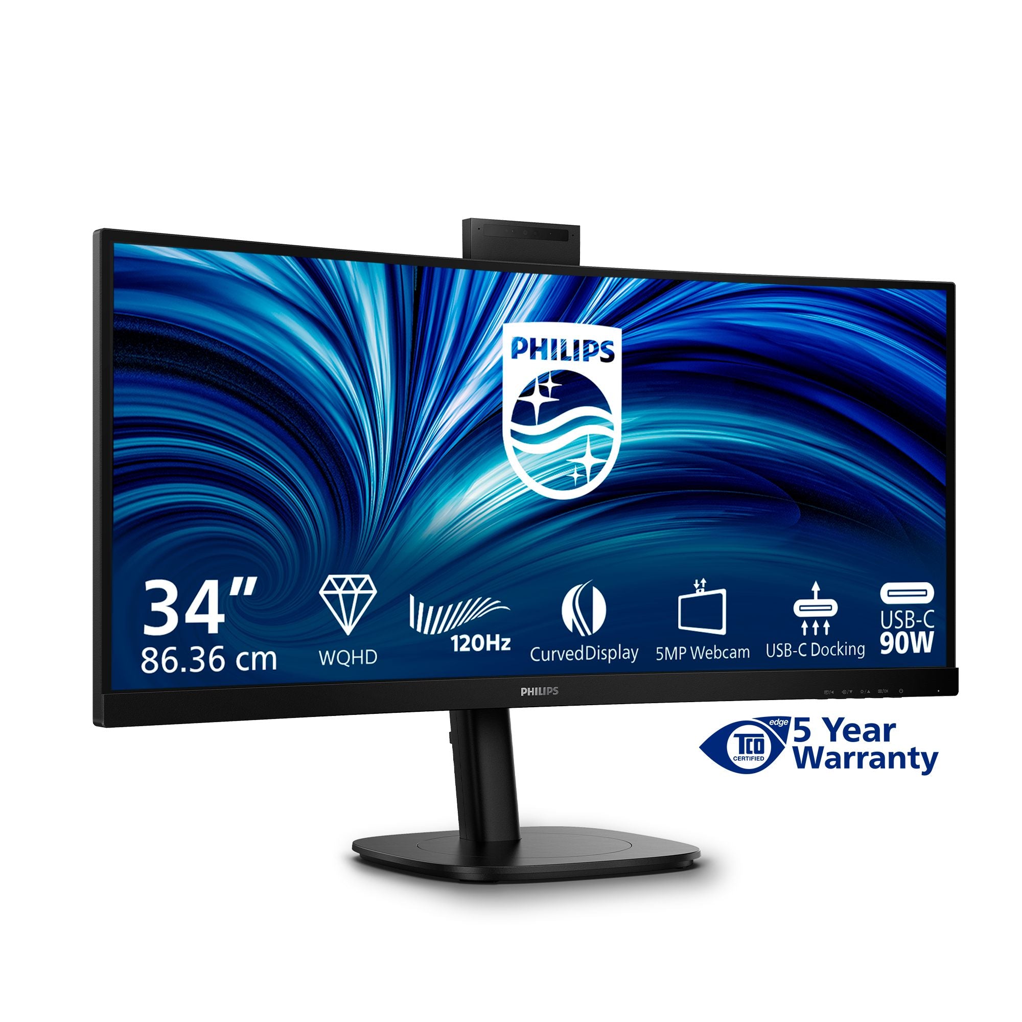 PHILIPS 34B2U3600CH/00 34p UWQHD VA 120Hz 21:9 HDMI 2.0 DP 1.4 USB-C