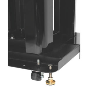 Peerless 86in Black 1-sided Kiosk - LG