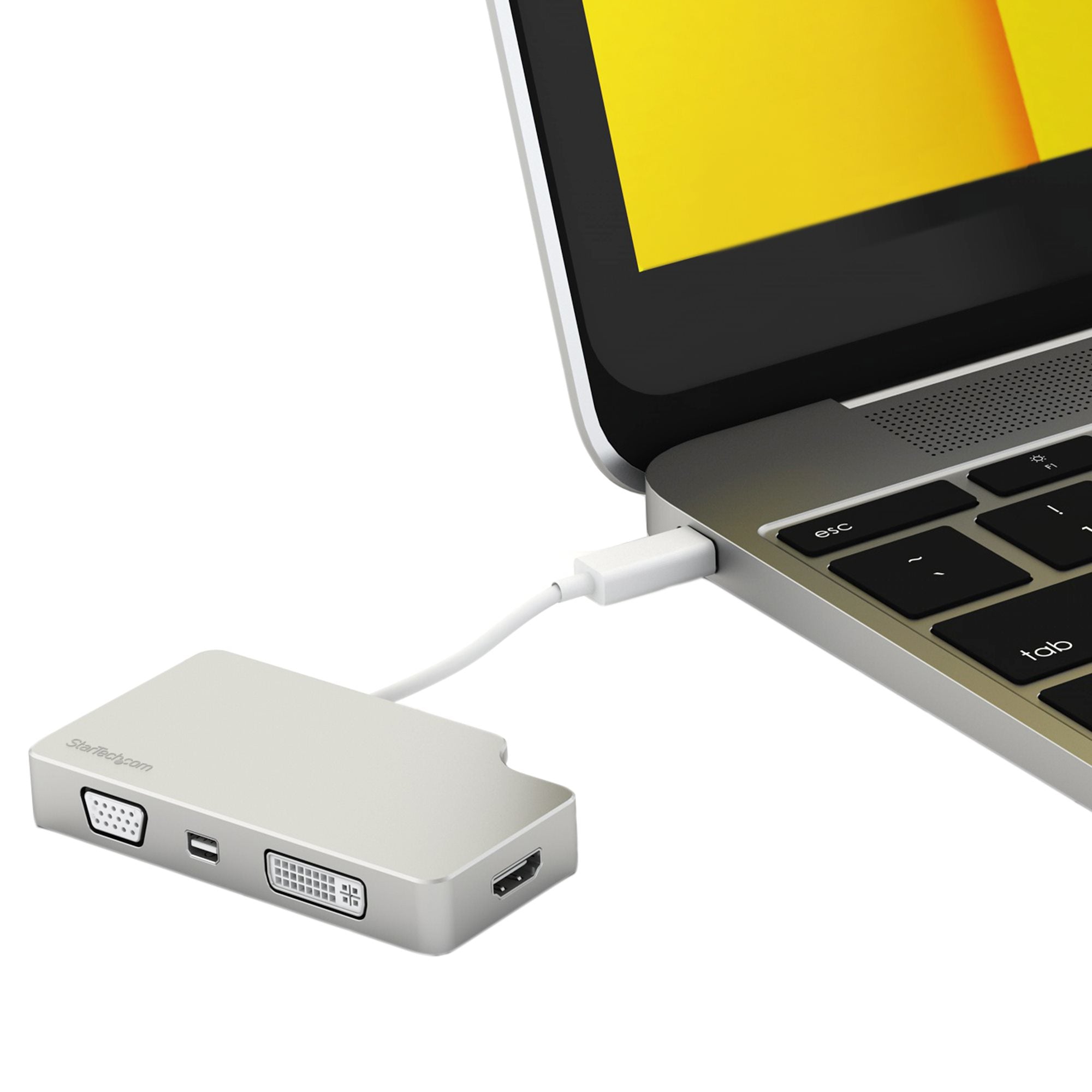 4-in-1 USB-C to VGA DVI HDMI or mDP