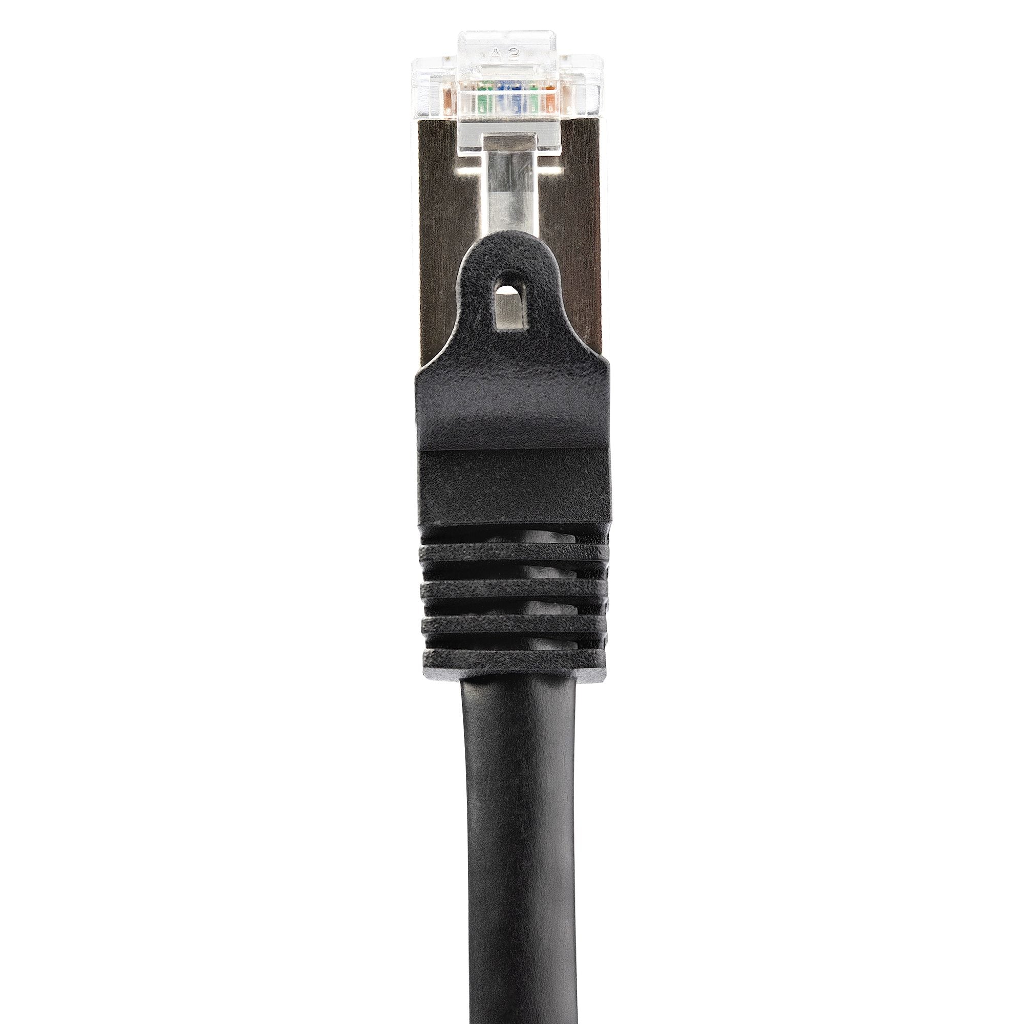 1m Cat6 SFTP Patch Cable - Black