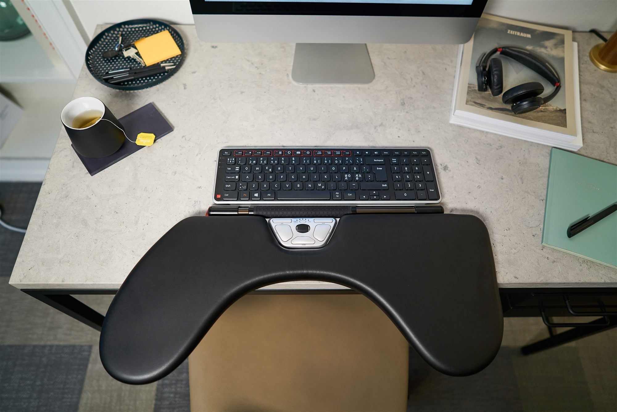 CONTOUR DESIGN Souris centrée RollerMouse Red Max