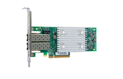 FUJITSU FC Controller EP QLE2692 2x16Gbit/s Qlogic 2channel PCIe 3.0 x8 with Full Height bezel Low-Profil bezel enclosed