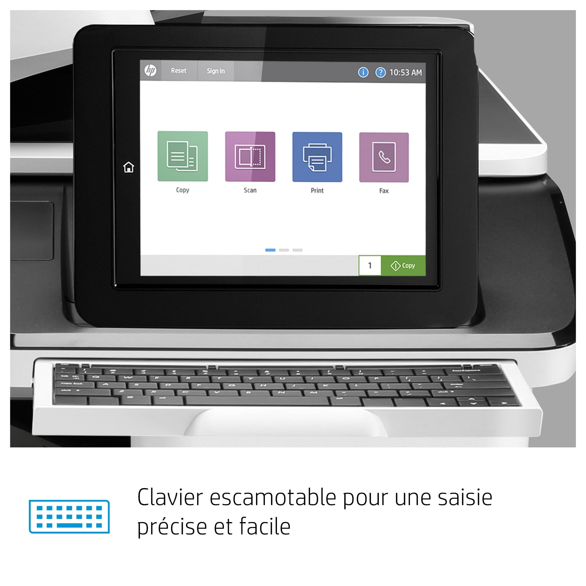 HP LaserJet Enterprise Flow MFP M776z MFP colour laser 297x864mm 46ppmcopy 46ppmprint 2300 sheets USB 2.0 LAN Wi-Fi USB 2.0