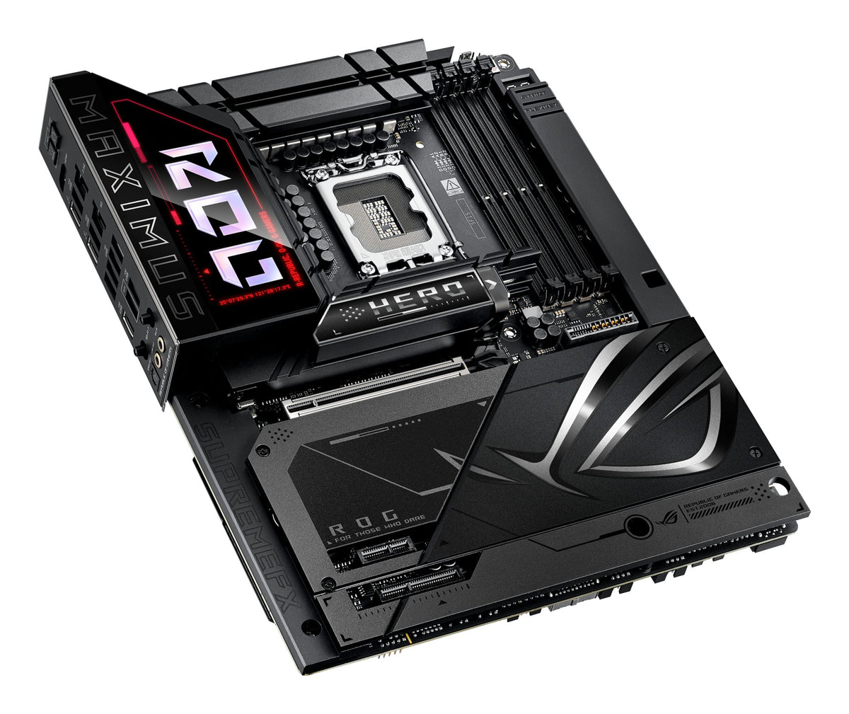 ASUS ROG MAXIMUS Z890 HERO BTF LGA 1851 DDR5 ATX motherboard 1xHDMI 2xThunderbolt 6xM.2 4xSATA