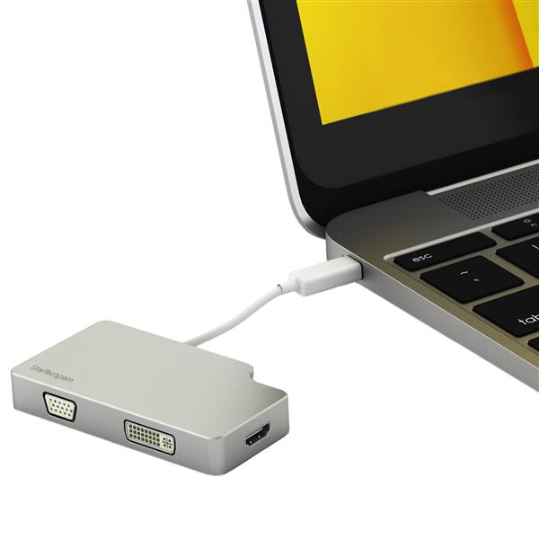 3-in-1 mDP to VGA DVI or HDMI Adapter