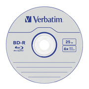 BD-R 25GB 6X WHITE BLUE SURFACE Jewel Ca