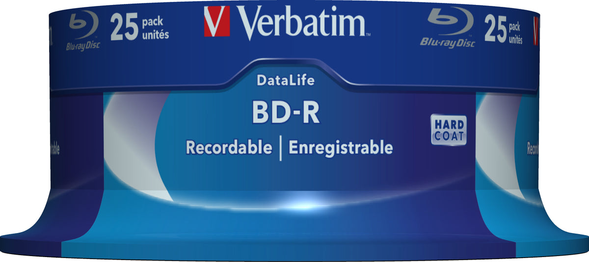 BD-R 25GB 6X WHITE BLUE SURFACE Spindle