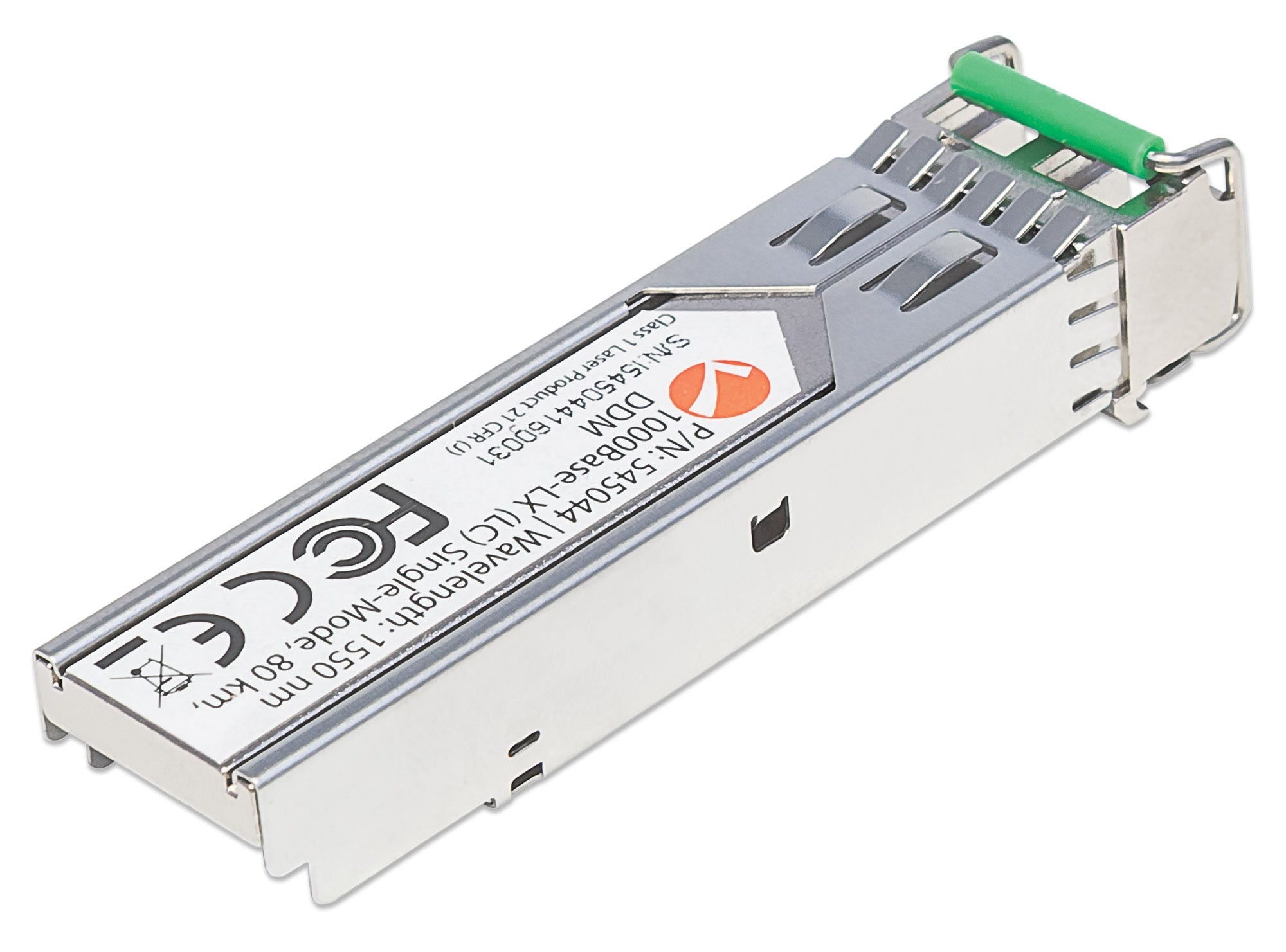 Intellinet 545044 module émetteur-récepteur de réseau Fibre optique 1000 Mbit/s SFP 1550 nm