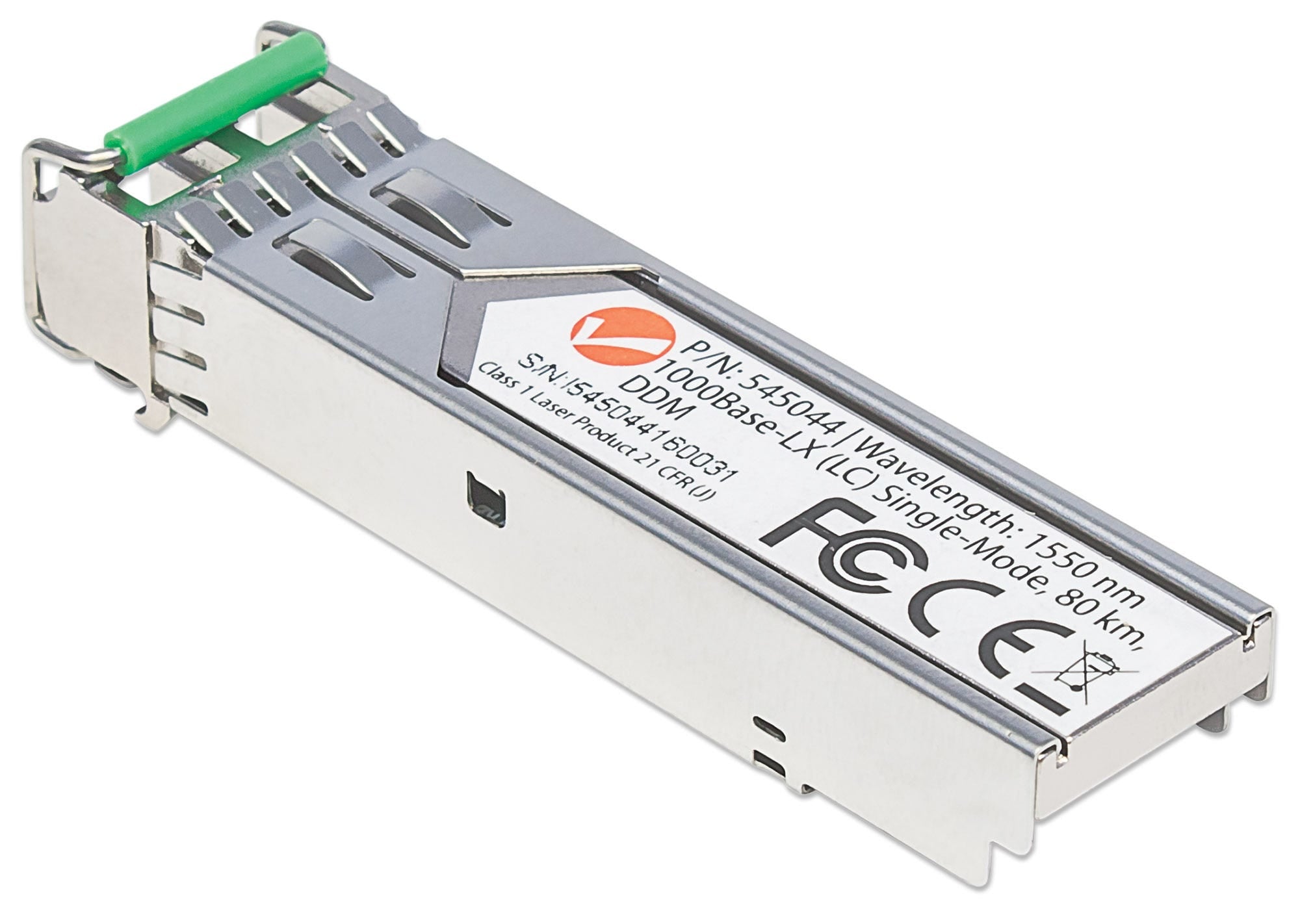 Intellinet 545044 module émetteur-récepteur de réseau Fibre optique 1000 Mbit/s SFP 1550 nm
