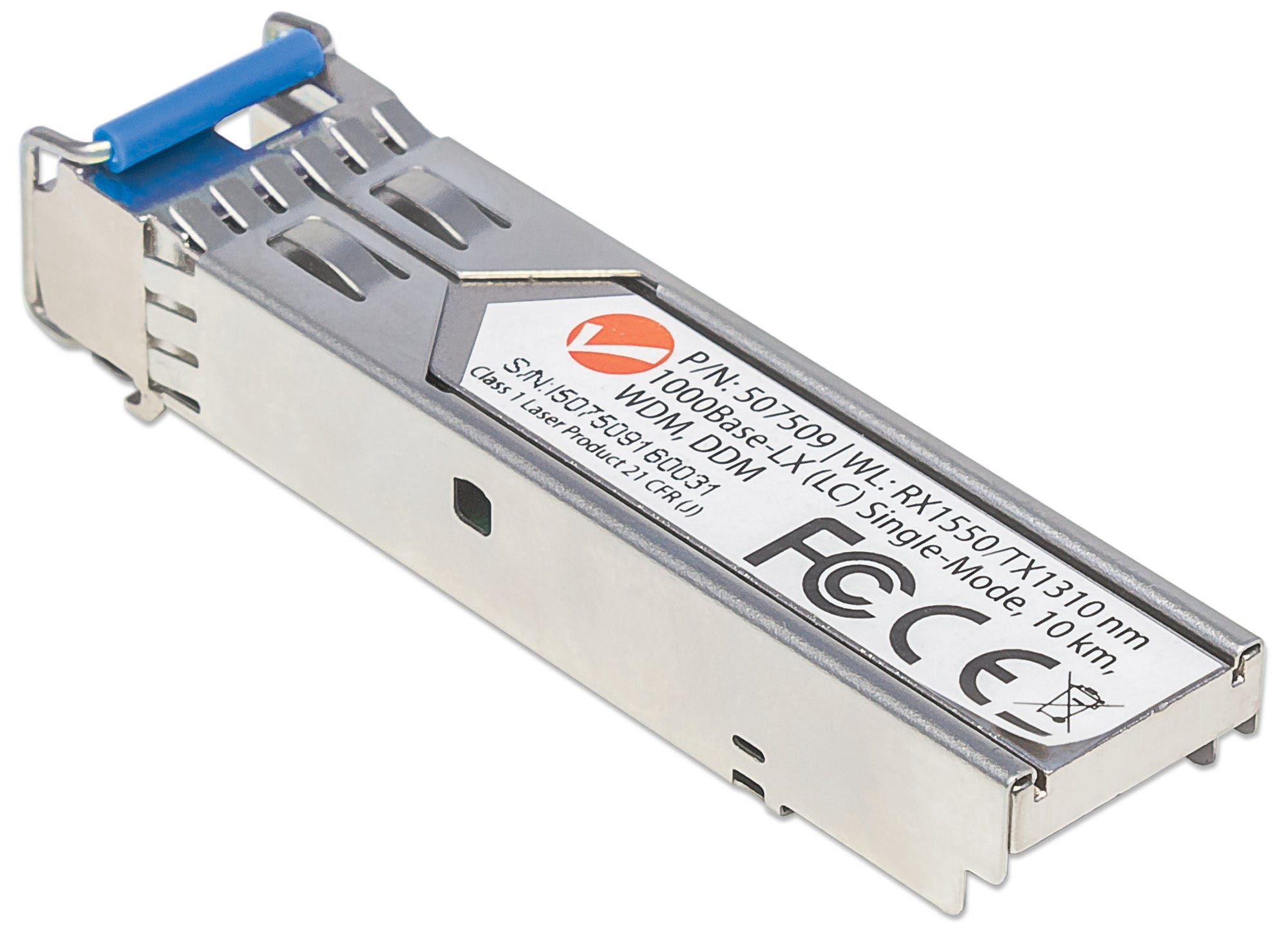 Intellinet 507509 module émetteur-récepteur de réseau Fibre optique 1000 Mbit/s SFP