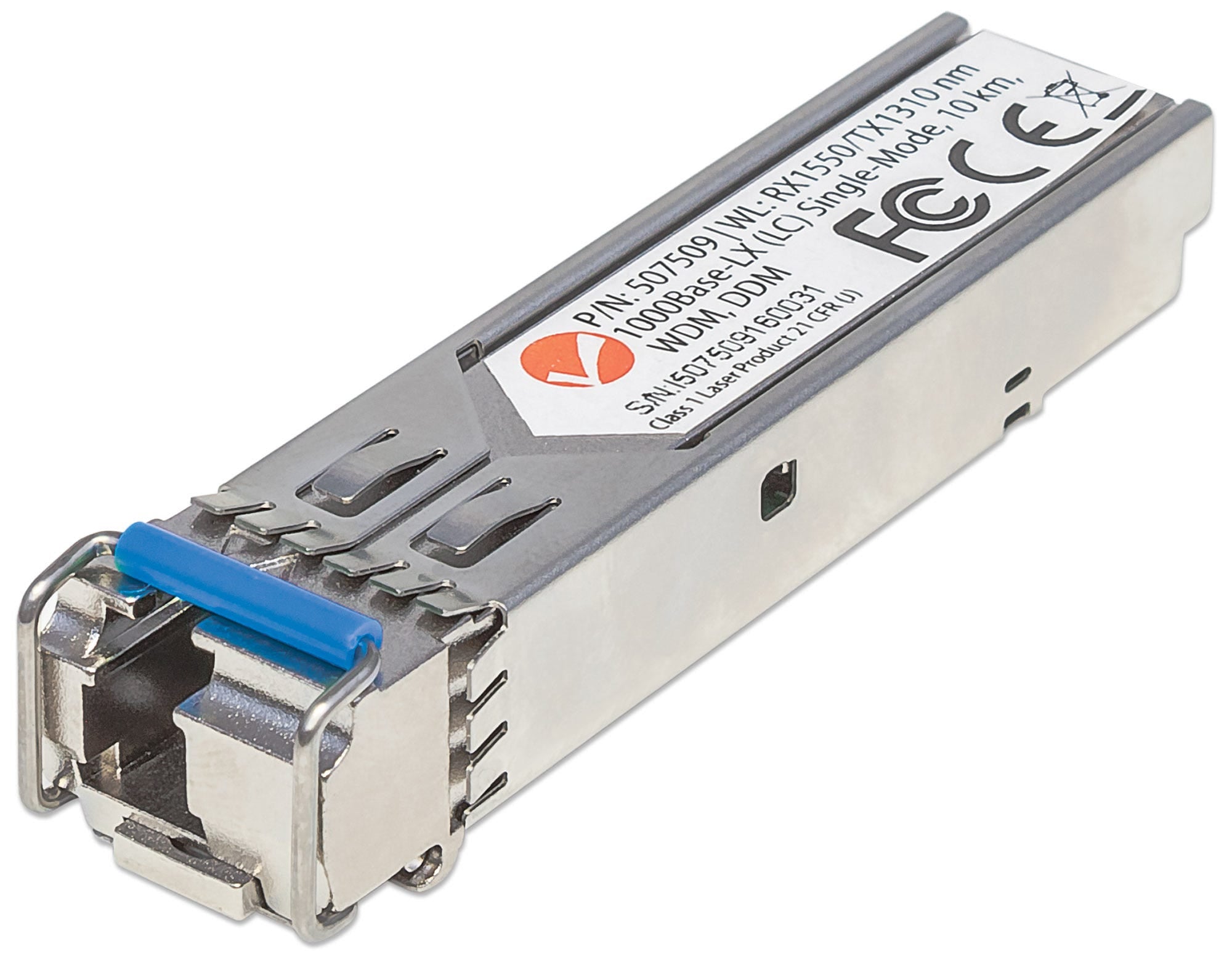 Intellinet 507509 module émetteur-récepteur de réseau Fibre optique 1000 Mbit/s SFP