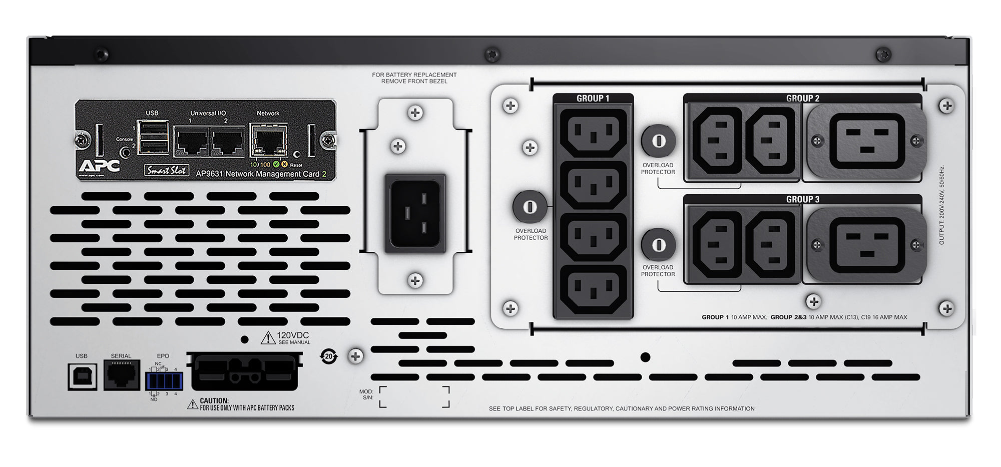 APC Smart-UPS X 3000VA Rack - Tower LCD with Network Card
