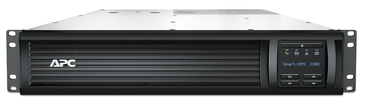 APC Smart-UPS SMT 2200VA LCD RM with SmartConnect UPS Rack AC 230V 1980Watt 2200VA RS-232 USB output connectors 9 2U