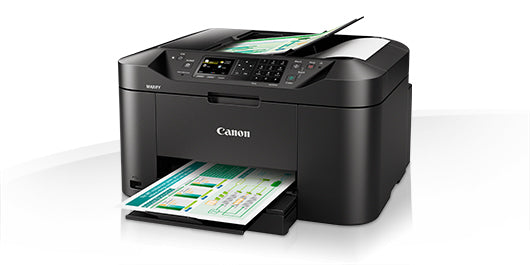 CANON MAXIFY MB2150 MFP colour ink-jet A4 210x297mm A4 18ppm copy 19 ipm print 250 sheets USB 2.0 Wi-Fi USB host
