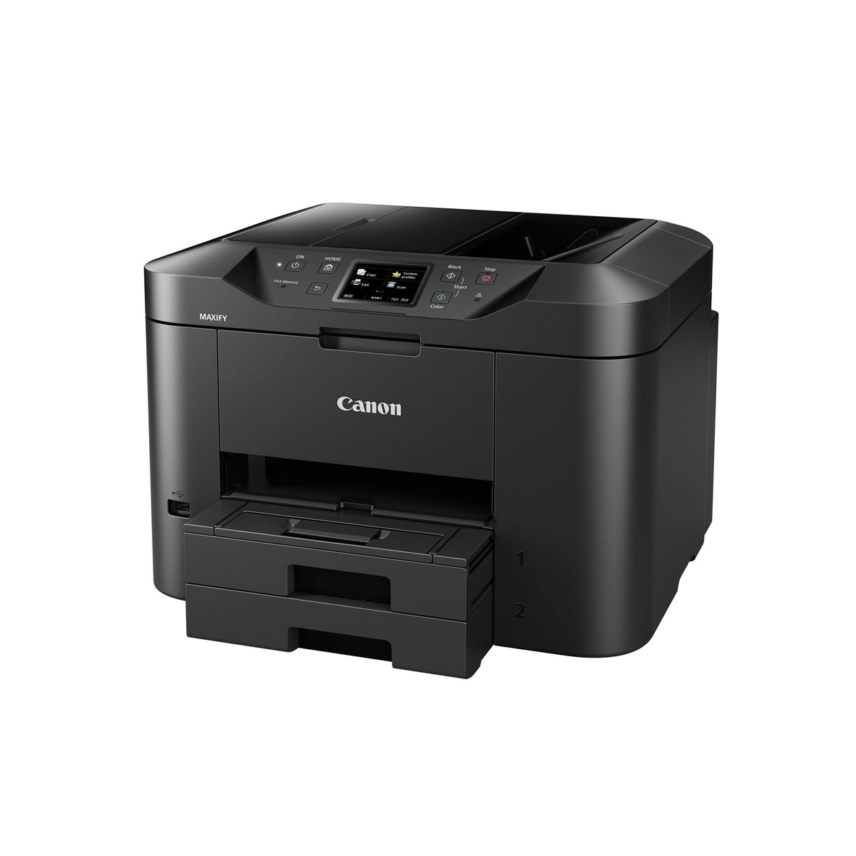 CANON MAXIFY MB2750 MFP colour ink-jet A4 210x297mm A4 22ppm copy 24 ipm print 500 sheets USB 2.0 LAN Wi-Fi USB host