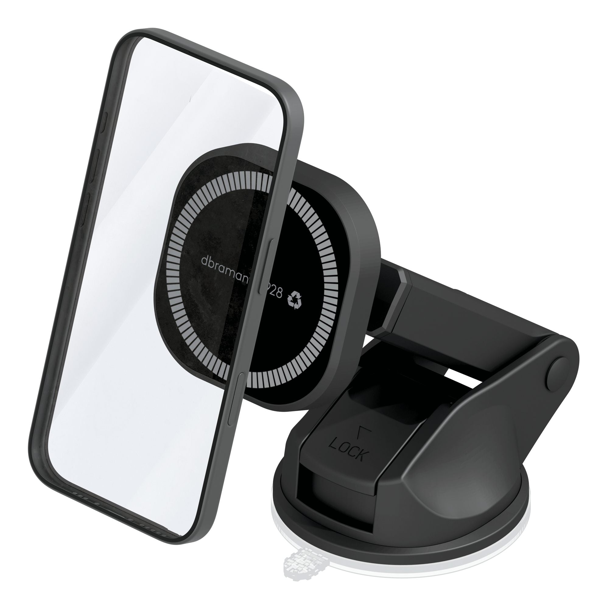 CarHolderarmw/360magnetsuctioncupBLK