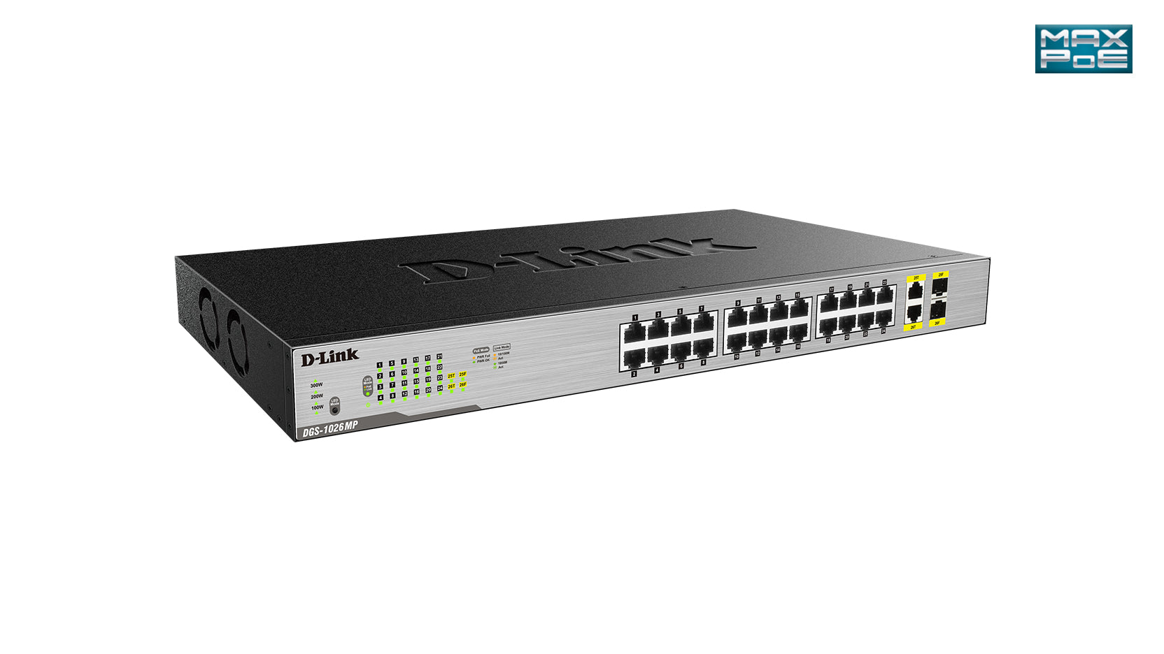 D-LINK 26-Port Layer2 PoE+ Gigabit Switch