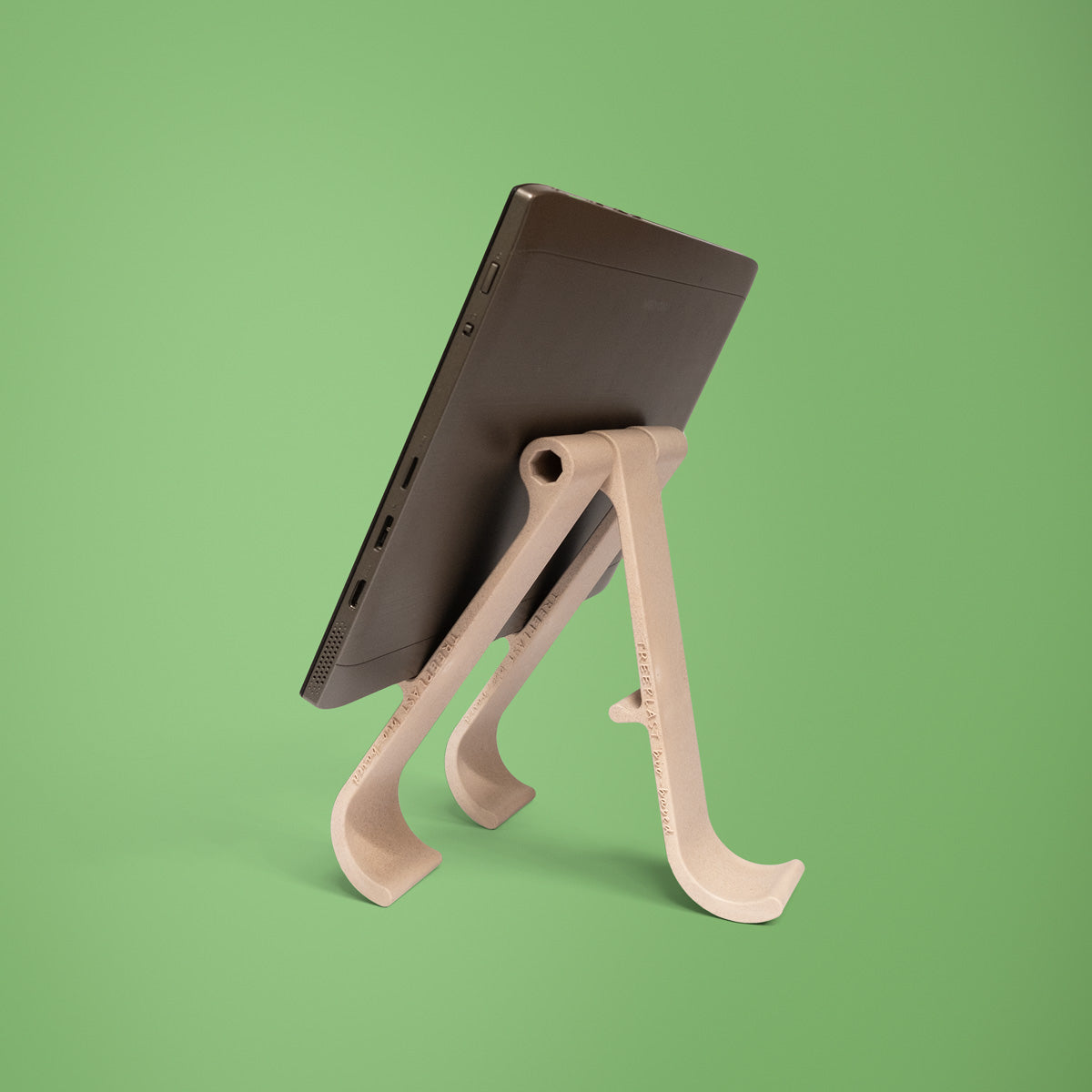 R-GO TOOLS Support pour PC et tablette Treepod, chêne