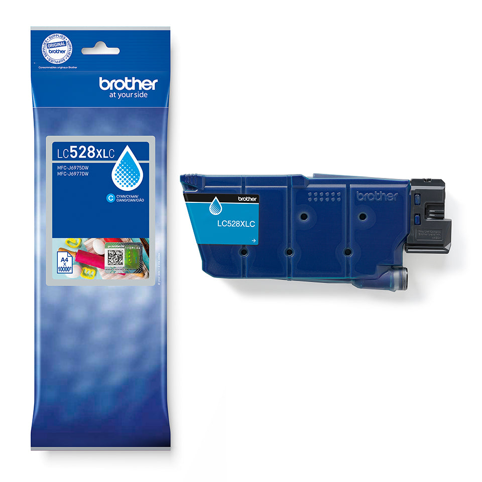 BROTHER LC528XLC Cyan Ink Cartridge