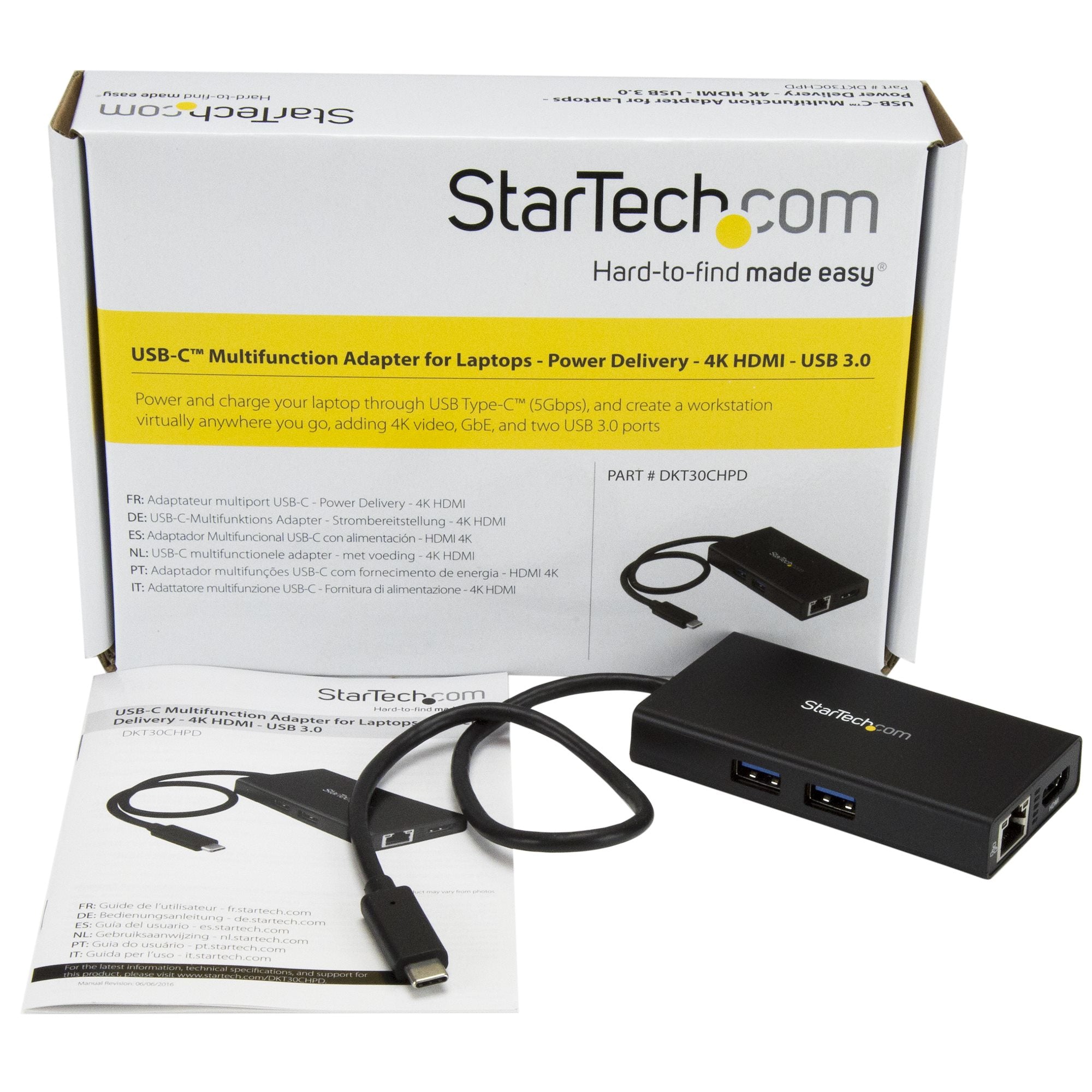 USB C Multiport Adapter for Laptops