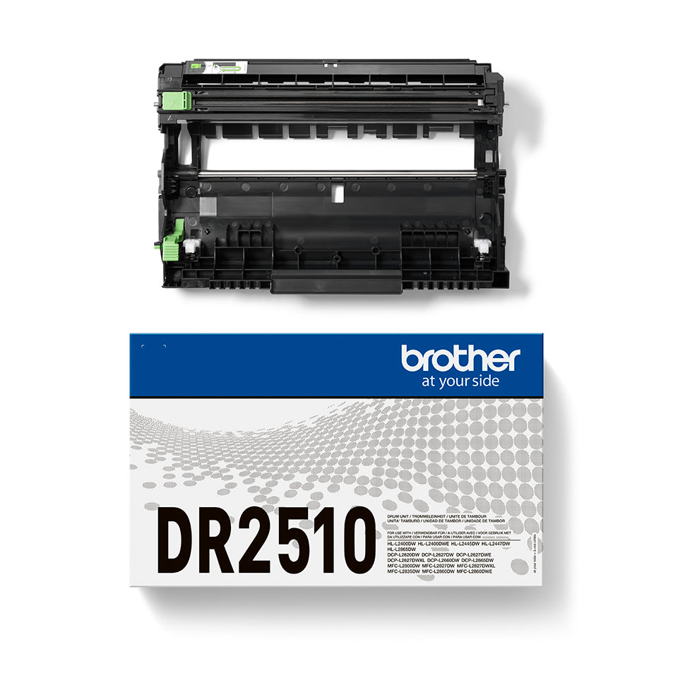 BROTHER DR2510 Black Drum Unit Single Pack Prints 15.000 pages