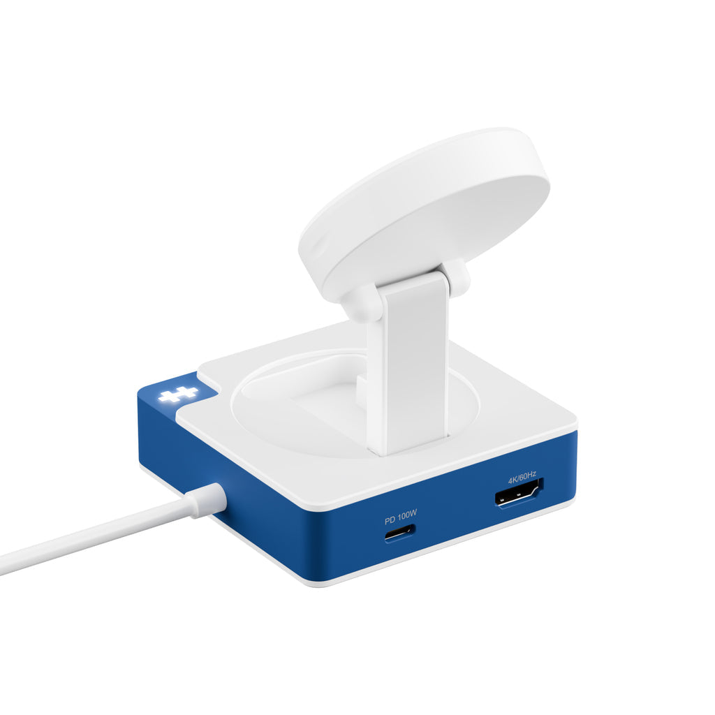 HyperDrive Flex MagCharge USB-C Hub Blu