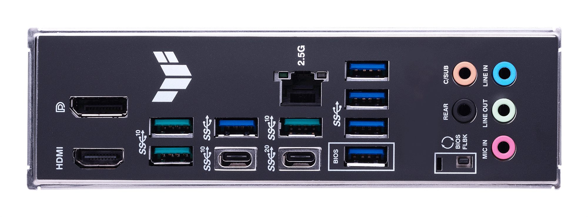 ASUS TUF GAMING X670E-PLUS AM5 Socket 4DDR5 PCIe 5.0 x16 HDMI 2.1 DP 1.4 4xSATA 6Gb/s ATX