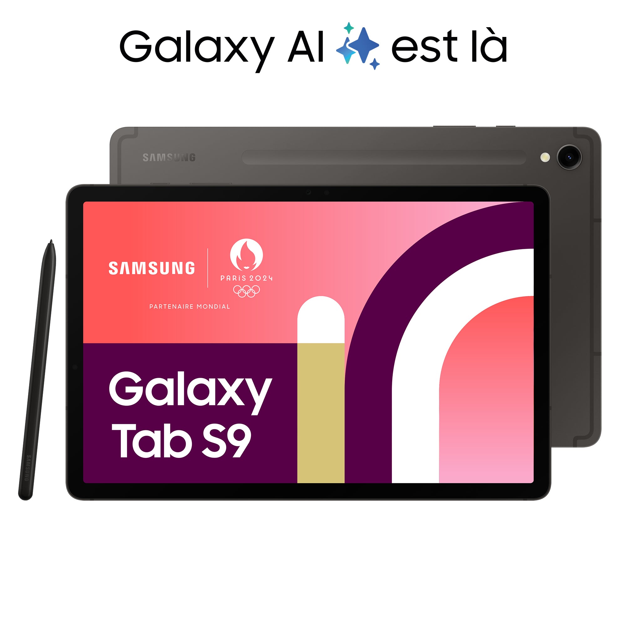Tablette Galaxy Tab S9 11 256Go Anthracite WIFI Android 14 RAM 12Go 2560X1600 4