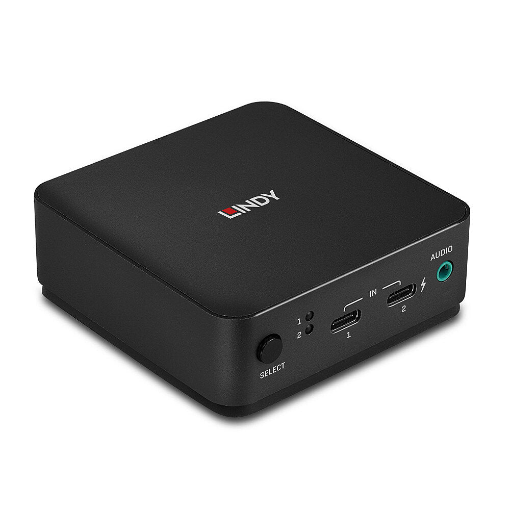 LINDY 2 Port Type C DisplayPort 1.2 KVM Switch