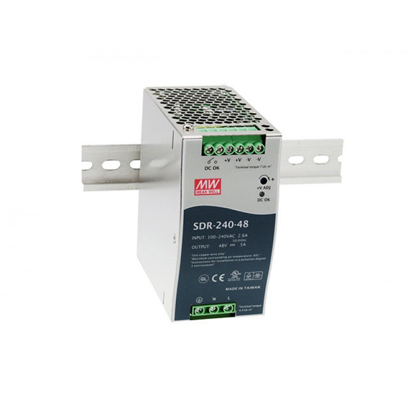 ALLIED 48v 240W Single Output Industrial DIN RAIL Power Supply