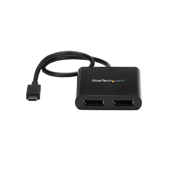 MST hub - USB-C to 2-port DisplayPort