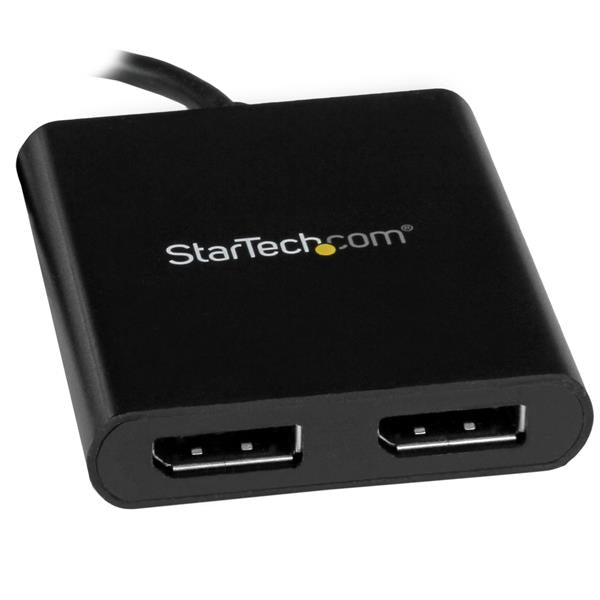 MST hub - USB-C to 2-port DisplayPort