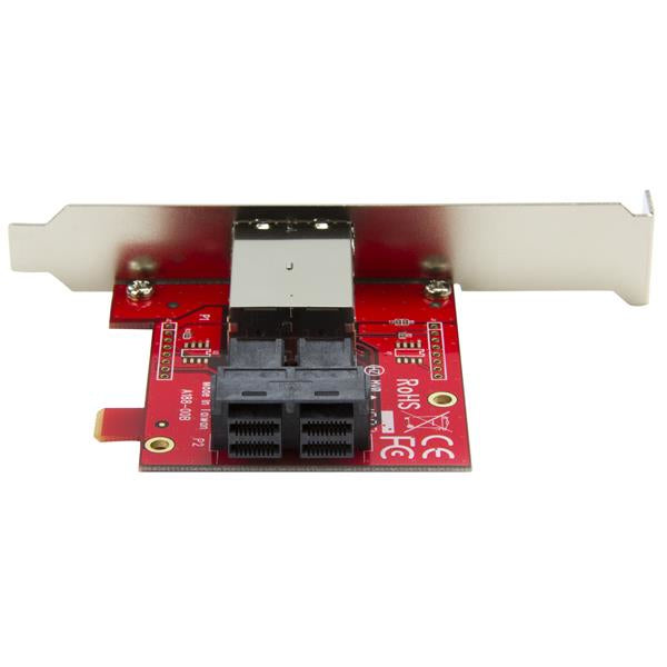 Mini-SAS Adapter - Dual SFF-8643 to 8644
