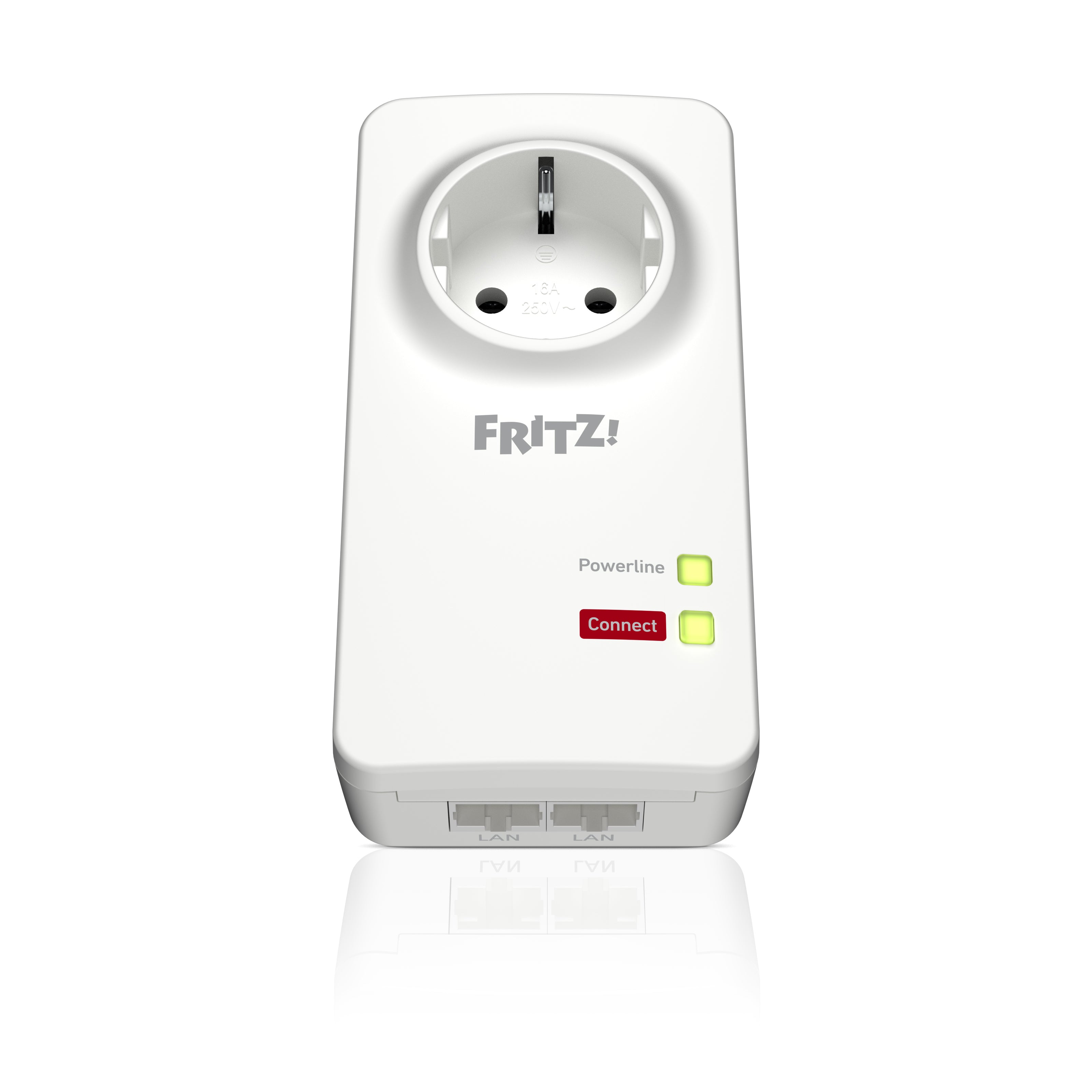 FRITZ!Powerline 1220E 1200 Mbit/s Ethernet/LAN Blanc 1 piece(s)