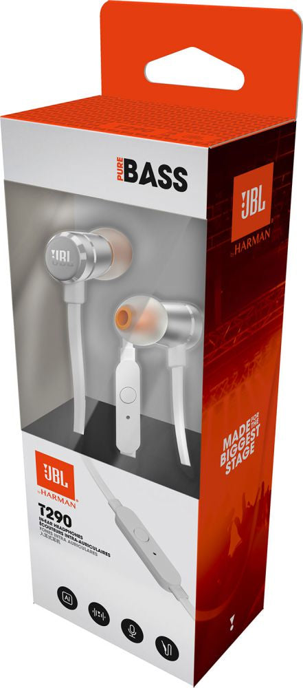 JBL T290 Silver