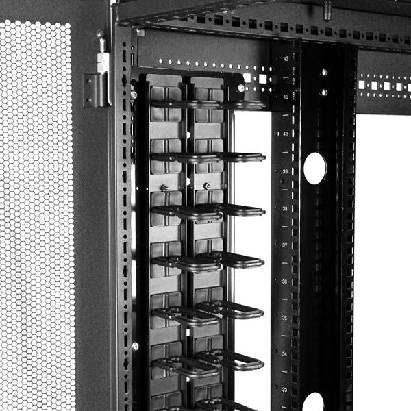 Cable Organizer 6ft Vertical D-Ring