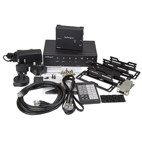 VGA DP+HDMI Over CAT5 HDBaseT Extender