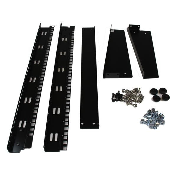 12U 48cm Desktop Open Frame 2 Post Rack