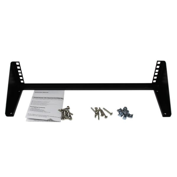 2U 48cm Vertical Wall Mount Rack Bracket