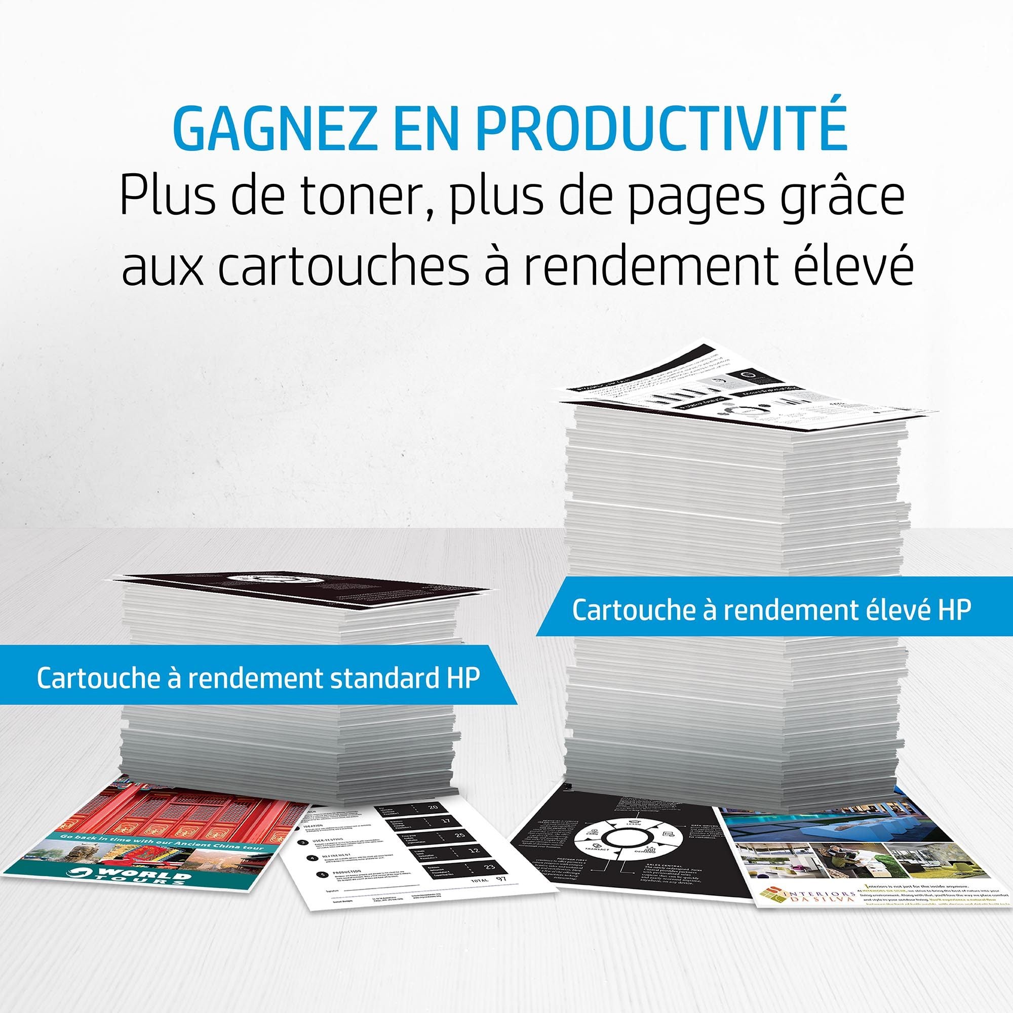 HP 124A toner LaserJet noir authentique